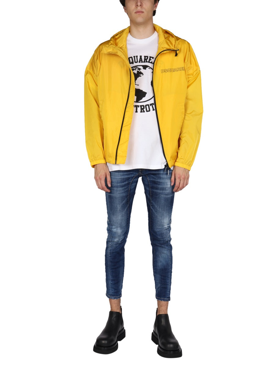 WINDBREAKER WITH LOGO
