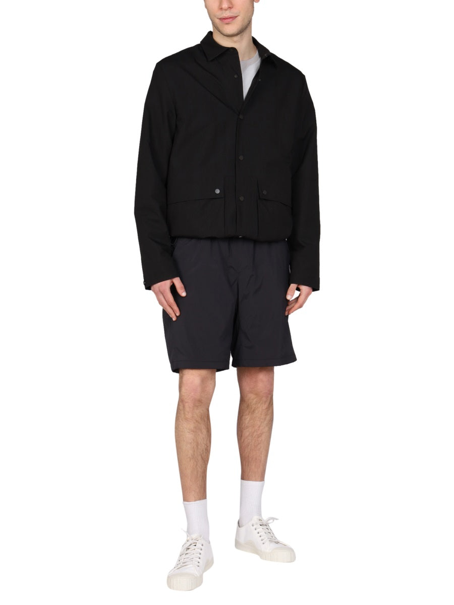 COTTON AND NYLON JACKET