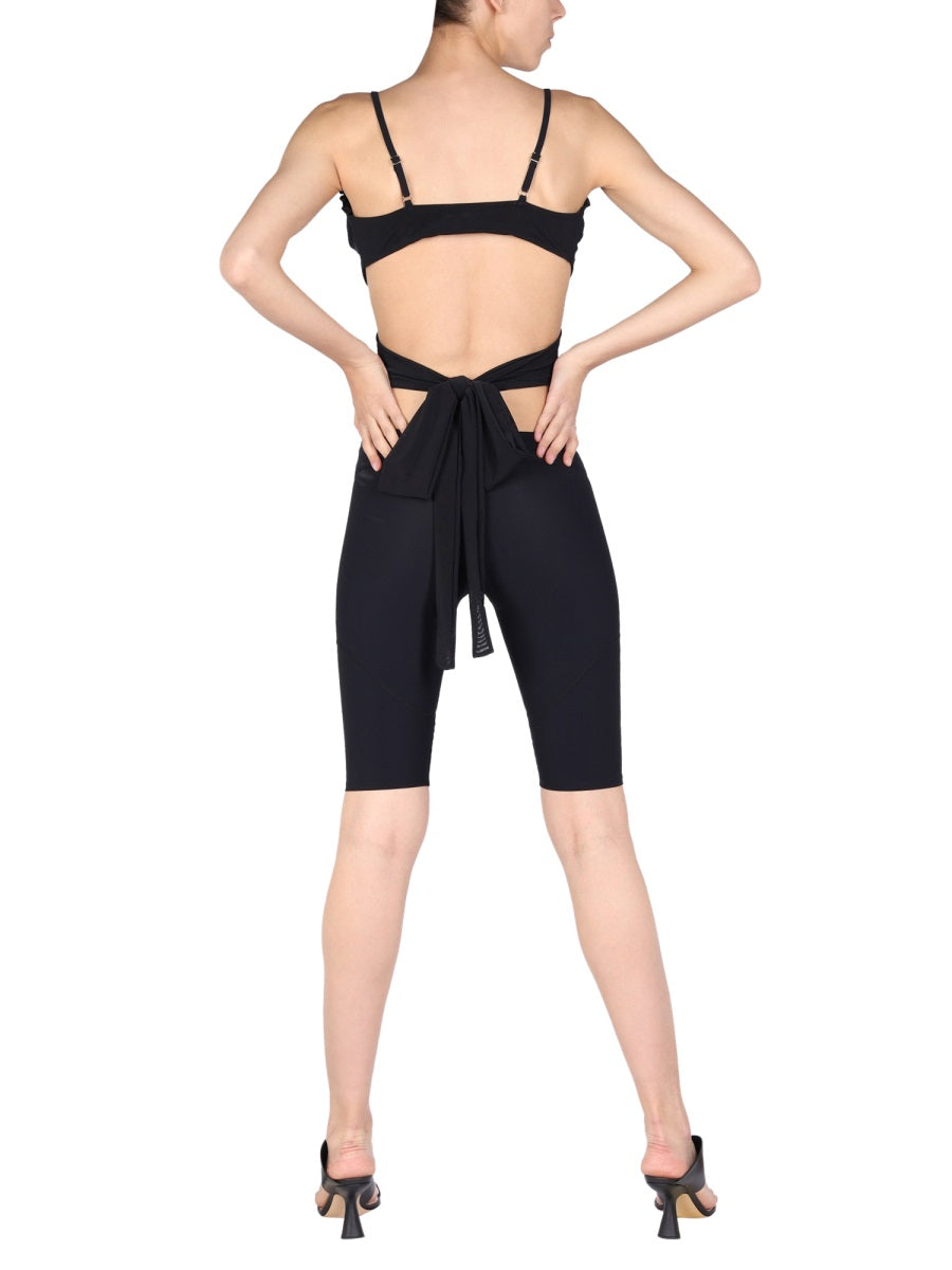 HIGH WAIST CYCLIST BERMUDA