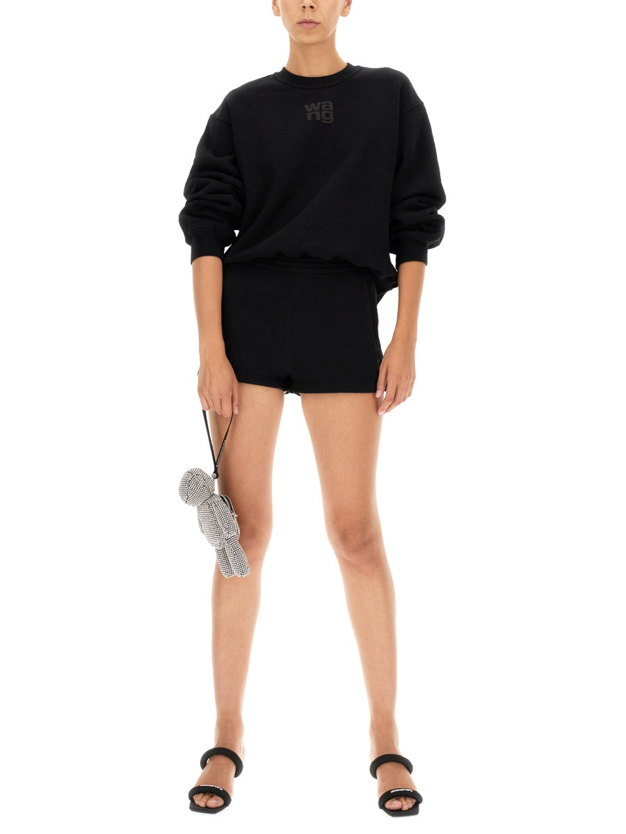 SHORTS WITH EMBOSSED LOGO