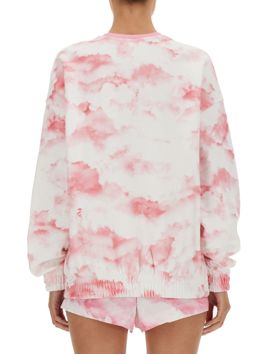 SWEATSHIRT WITH LOGO EMBROIDERY