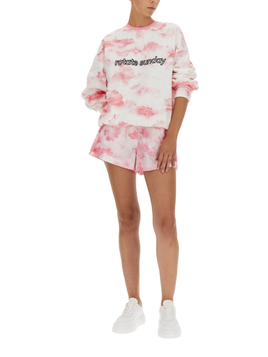 SWEATSHIRT WITH LOGO EMBROIDERY
