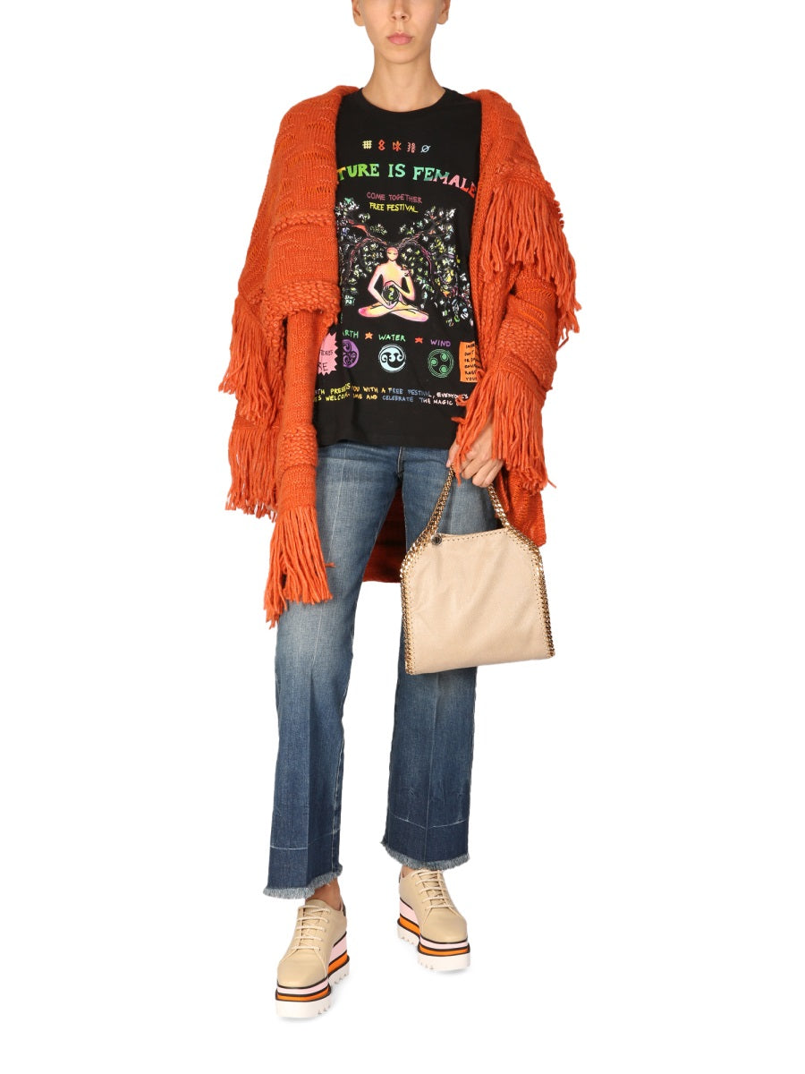 KNITTED TEXTURED COAT