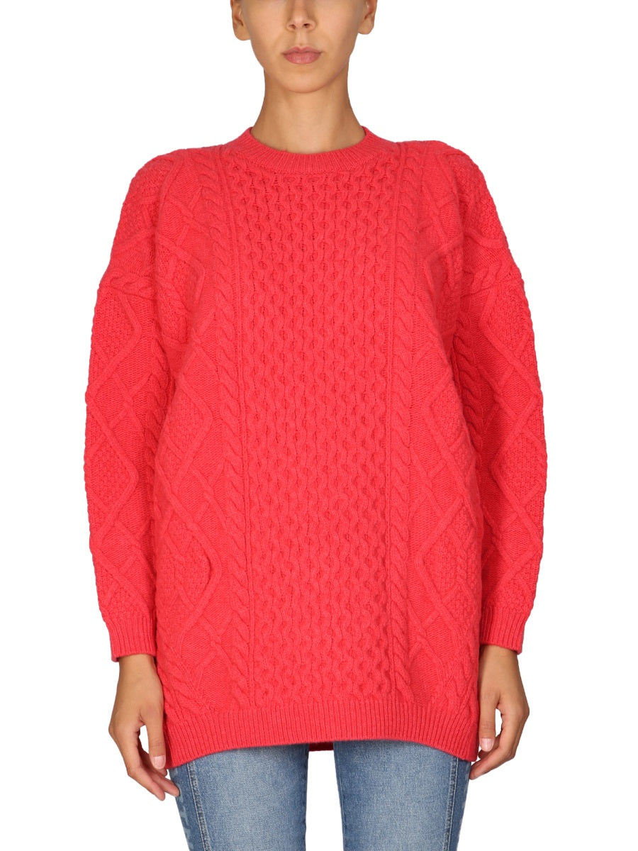 WOOL CREW NECK SWEATER