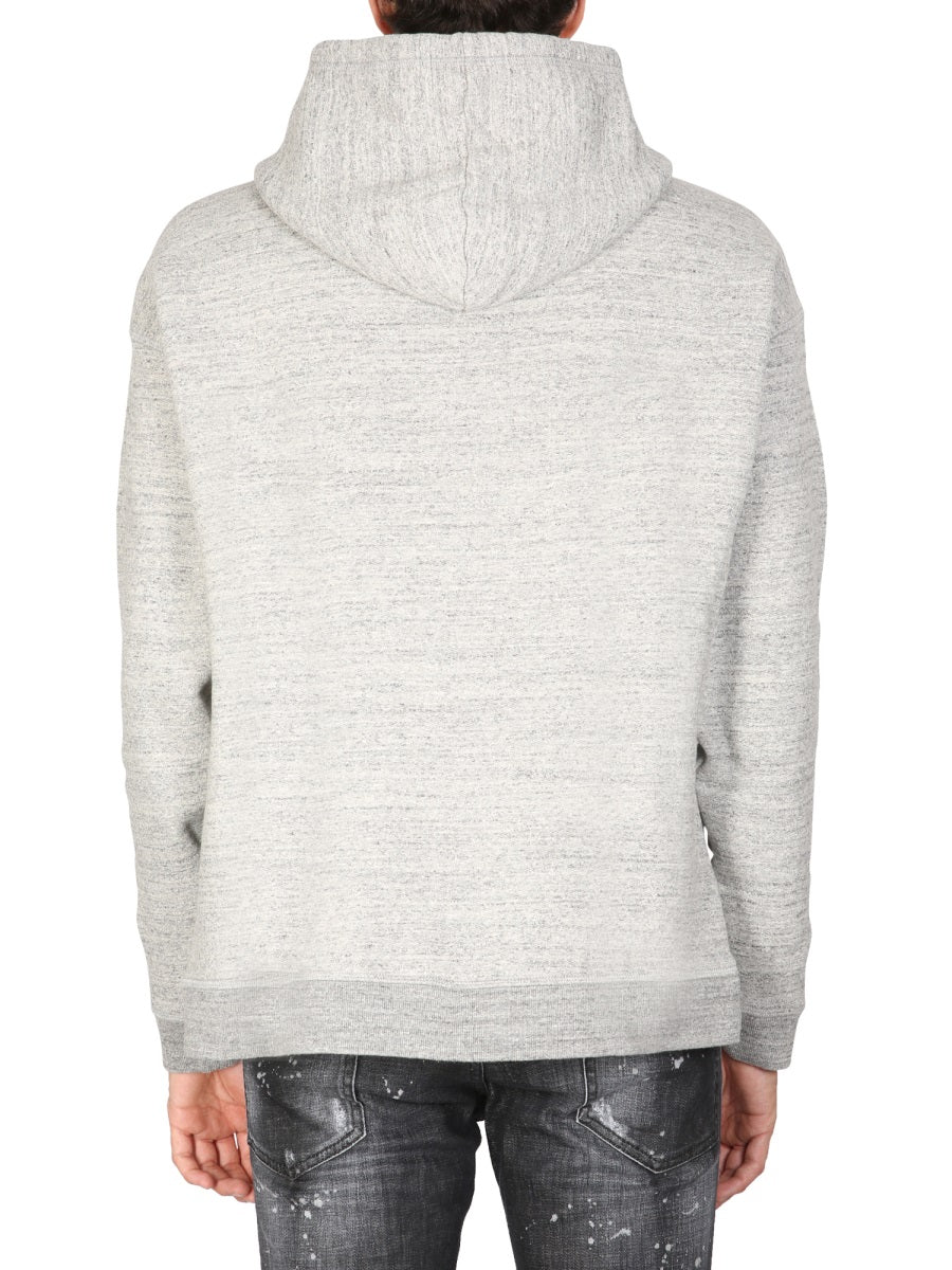 CAMO PATCH HERCA ANORAK SWEATSHIRT