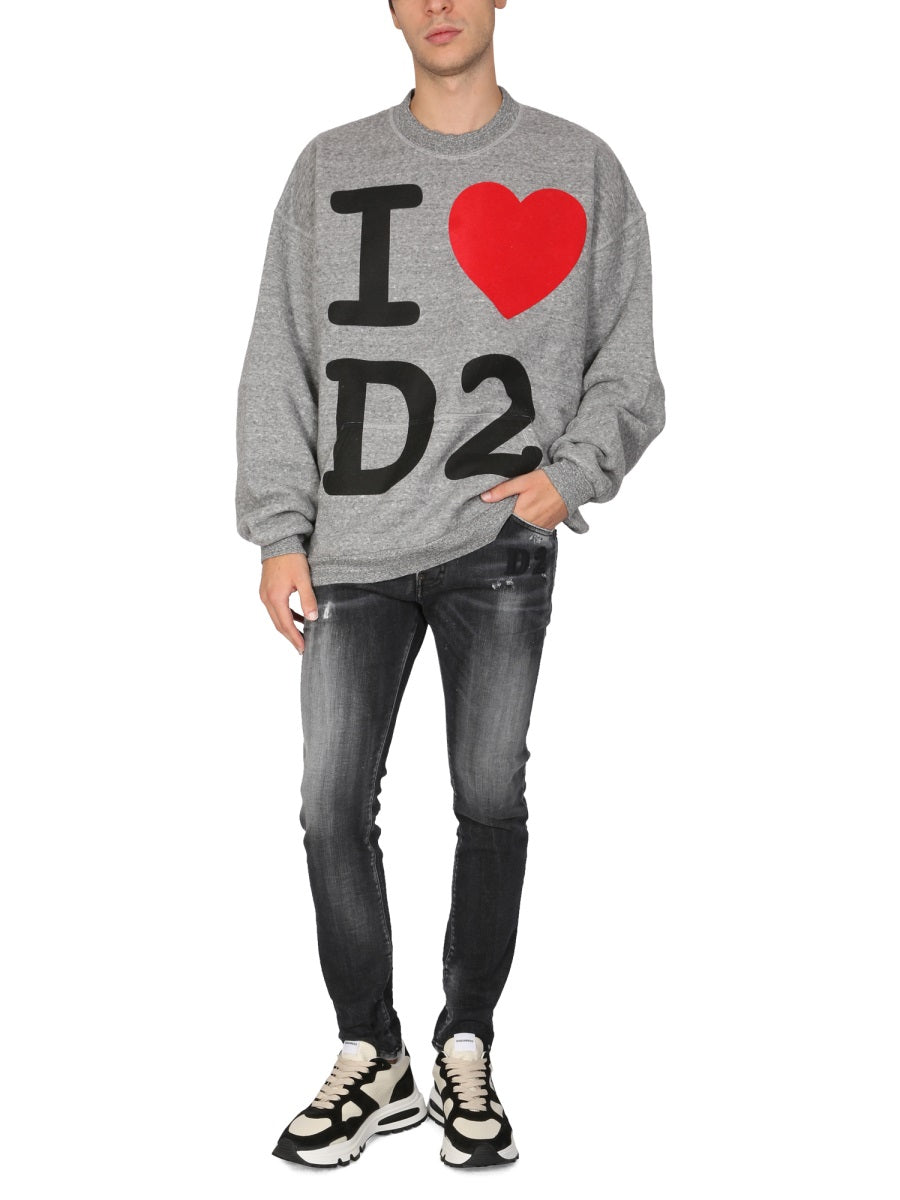 I LOVE D2 SWEATSHIRT