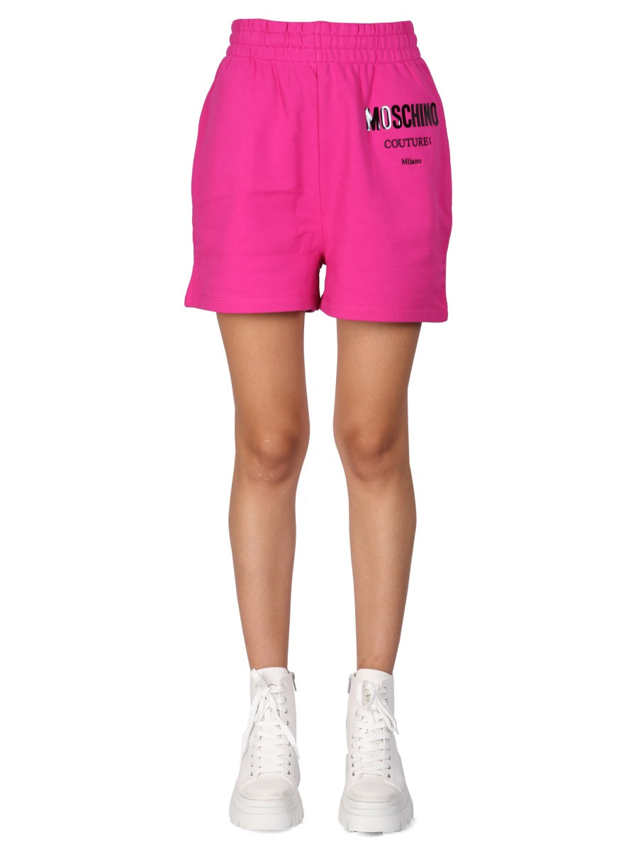 SHORTS WITH VINYL LOGO