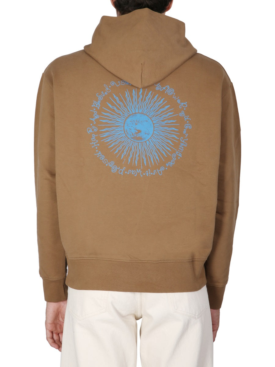 SWEATSHIRT WITH LOGO EMBROIDERY