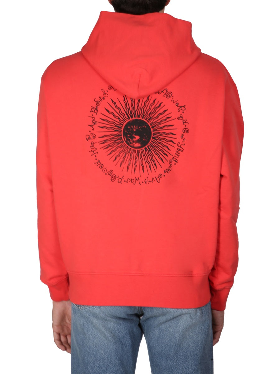 SWEATSHIRT WITH LOGO EMBROIDERY