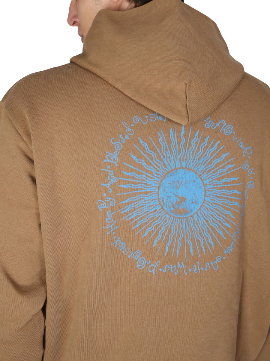 SWEATSHIRT WITH LOGO EMBROIDERY