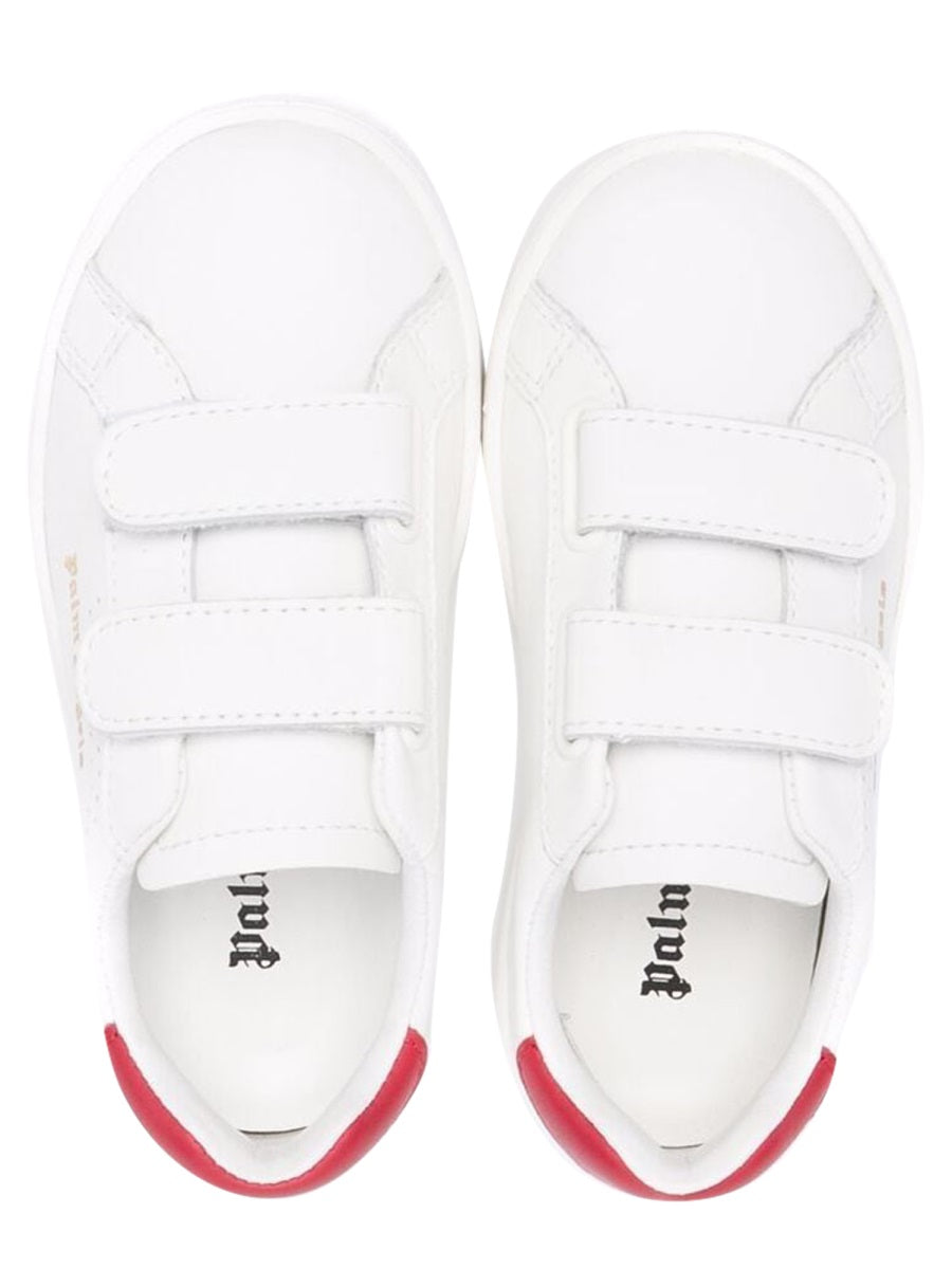 STRAP TENNIS SNEAKER CALF LEATHER