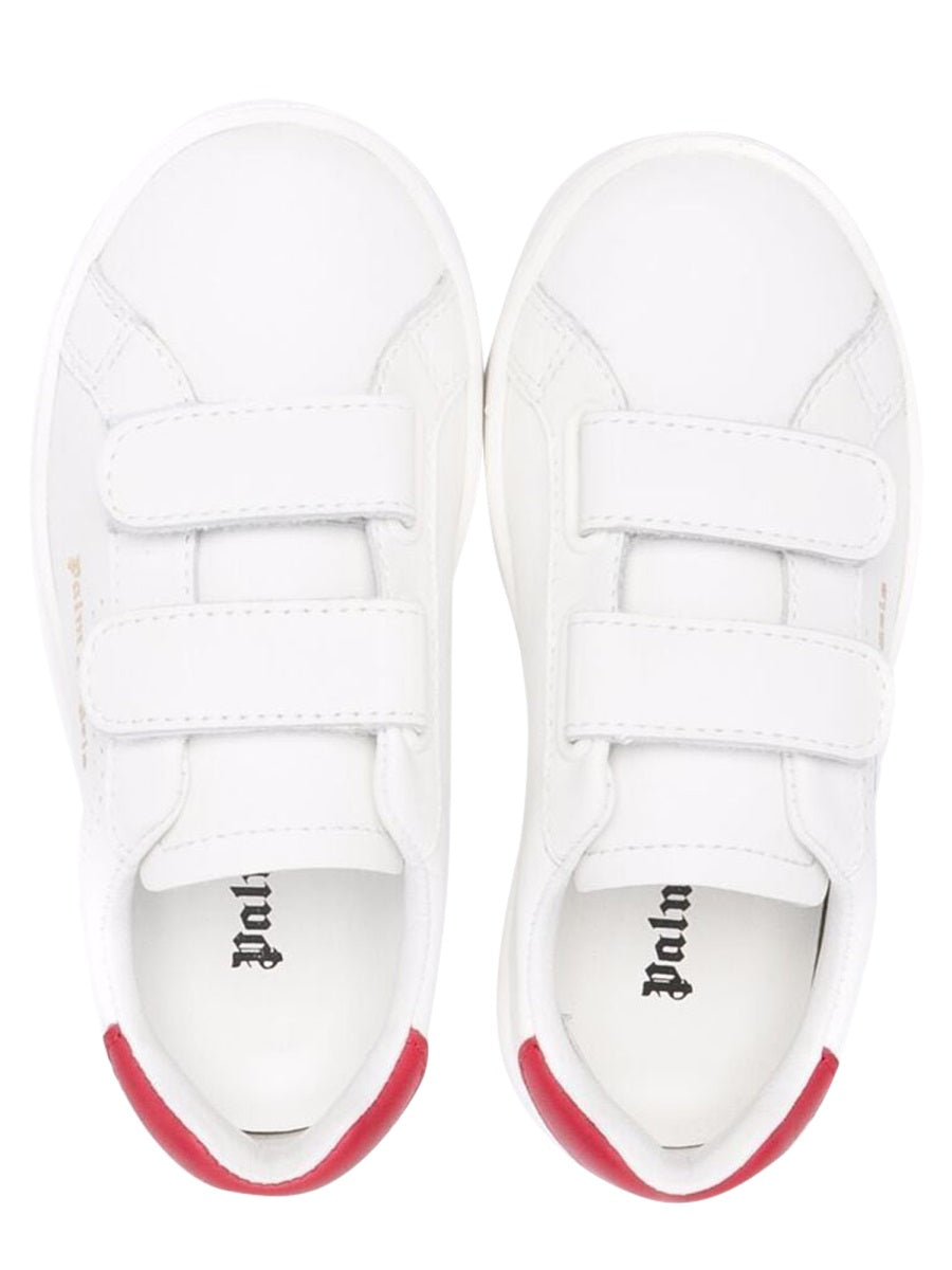 STRAP TENNIS SNEAKER CALF LEATHER