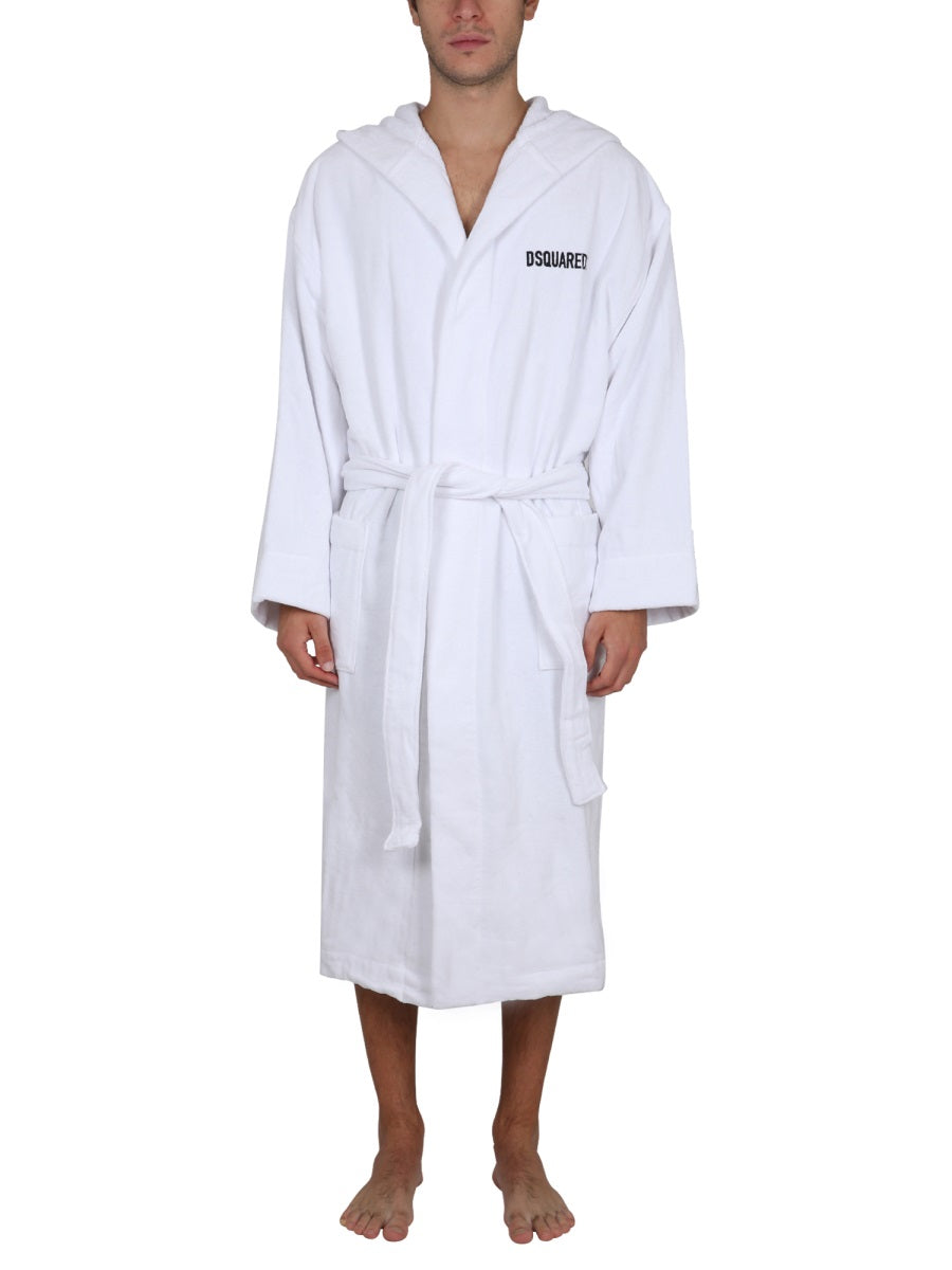 BATHROBE WITH LOGO