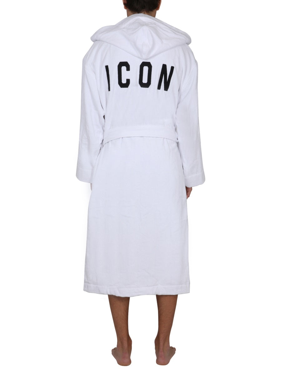 BATHROBE WITH LOGO