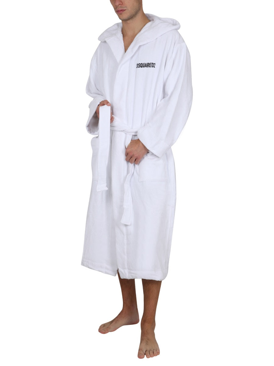 BATHROBE WITH LOGO