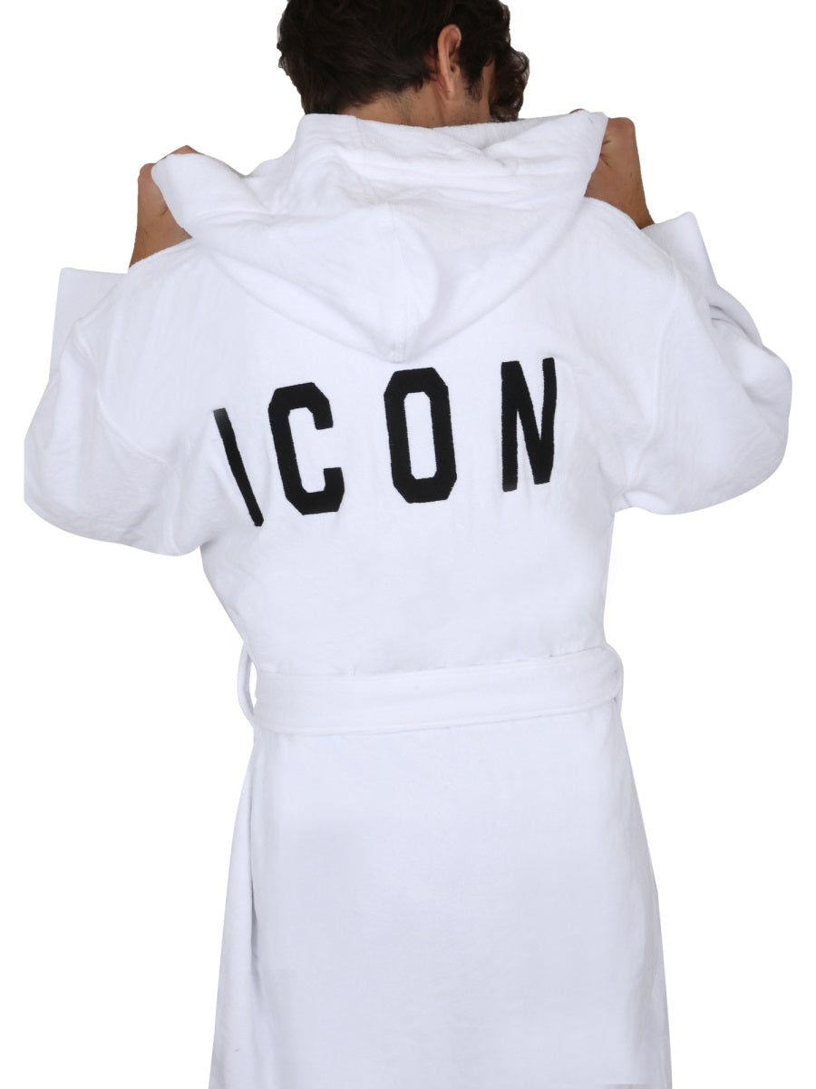 BATHROBE WITH LOGO