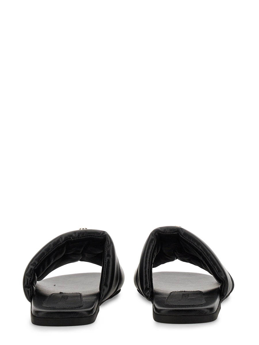 SLIDE SANDAL WITH LOGO
