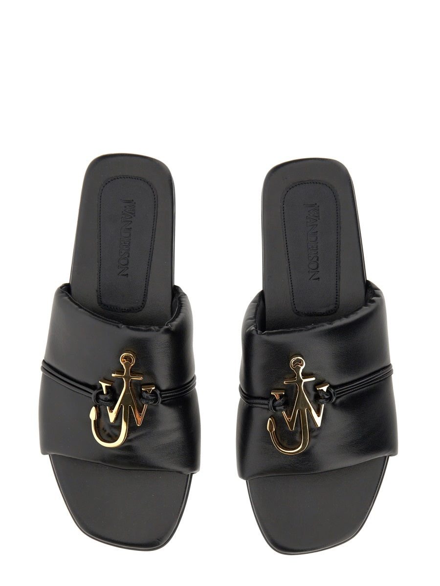 SLIDE SANDAL WITH LOGO
