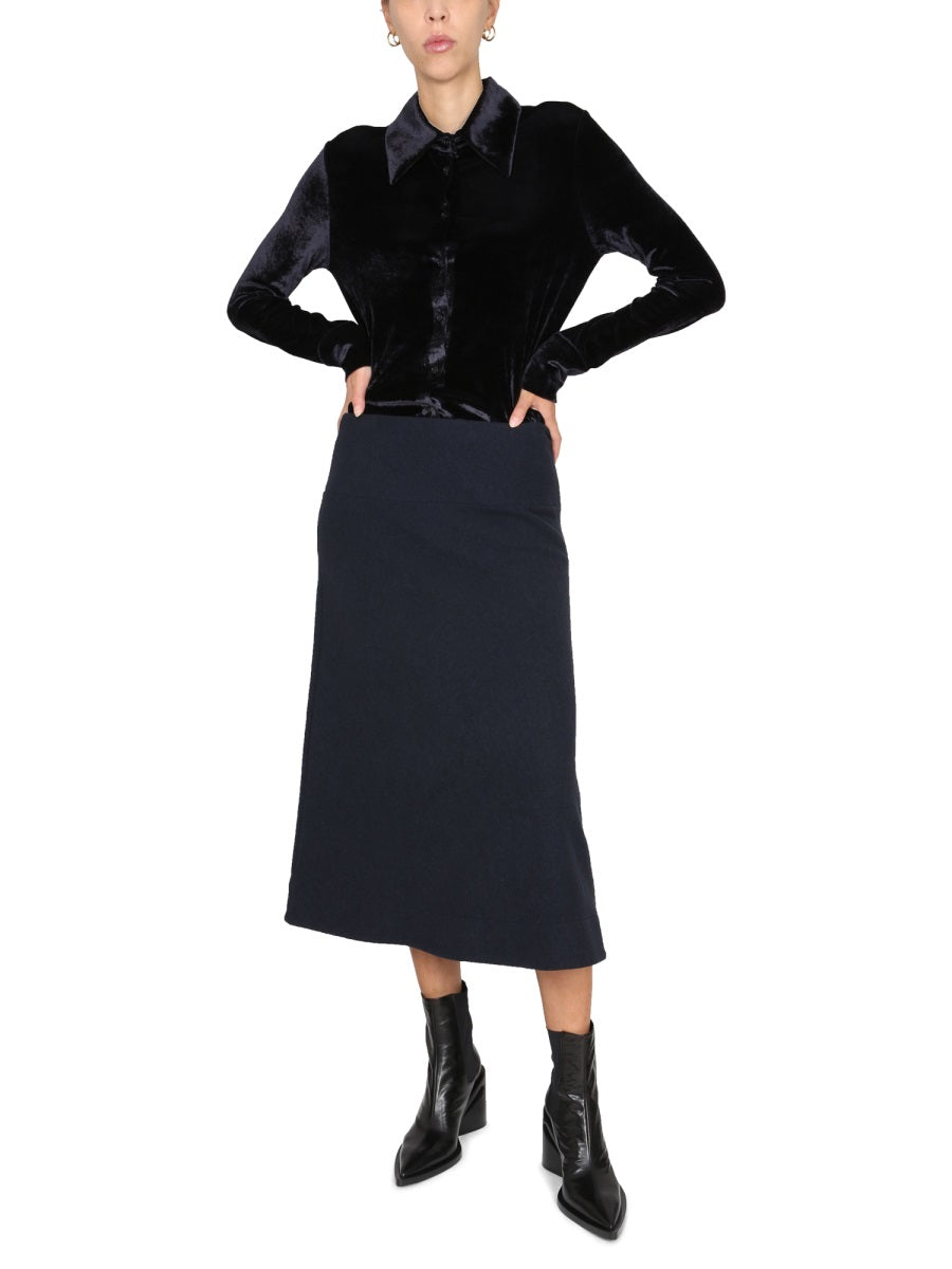 WOOL SKIRT