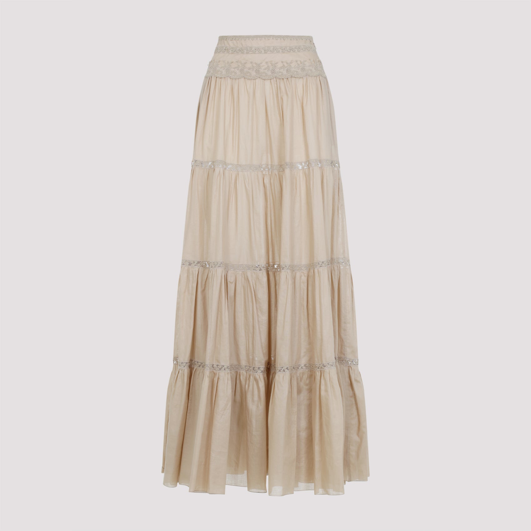 Cotton Long Skirt