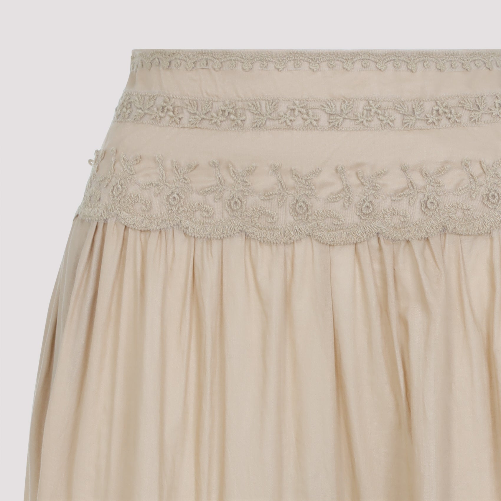 Cotton Long Skirt