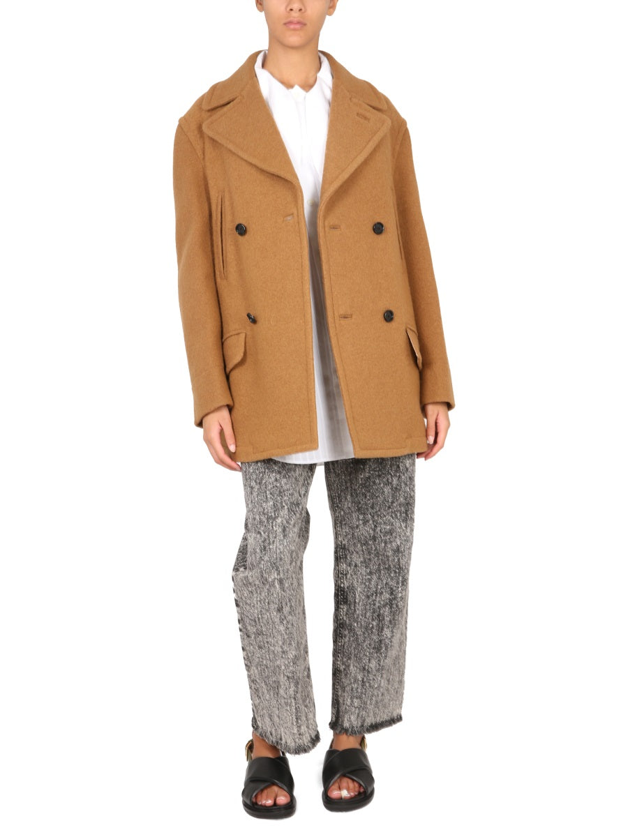 DOUBLE-BREASTED COAT
