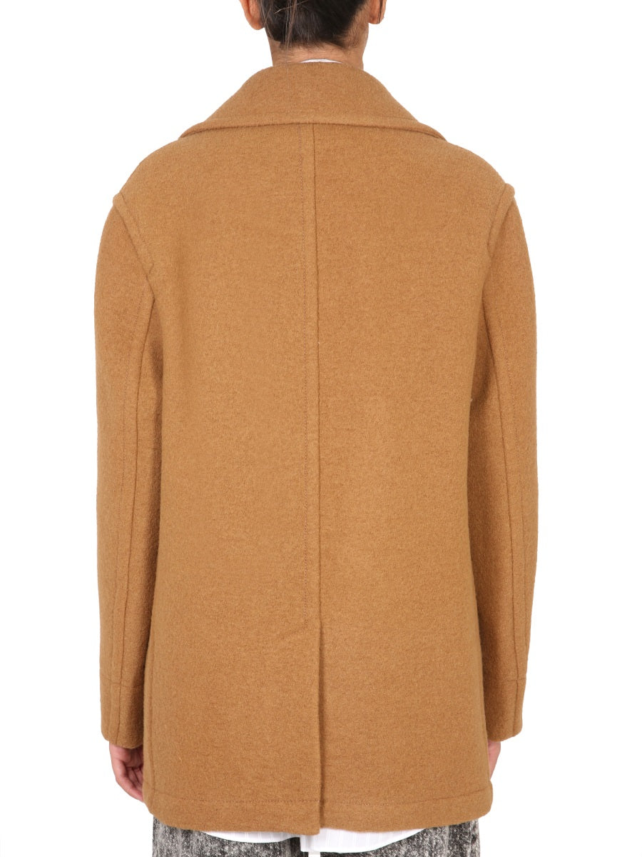 DOUBLE-BREASTED COAT
