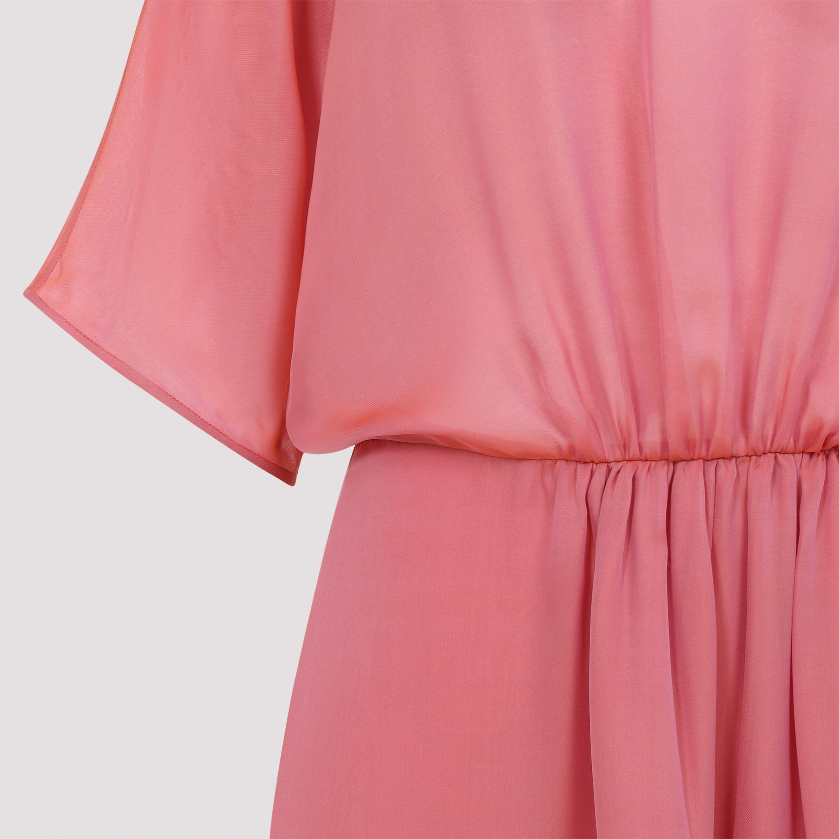 Silk Midi Dress
