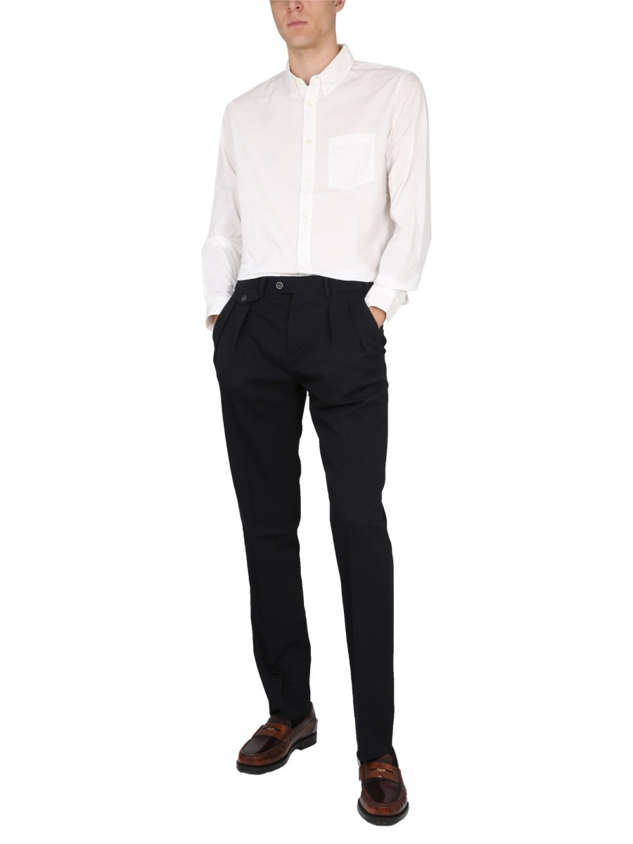 WOOL AND COTTON PANTS