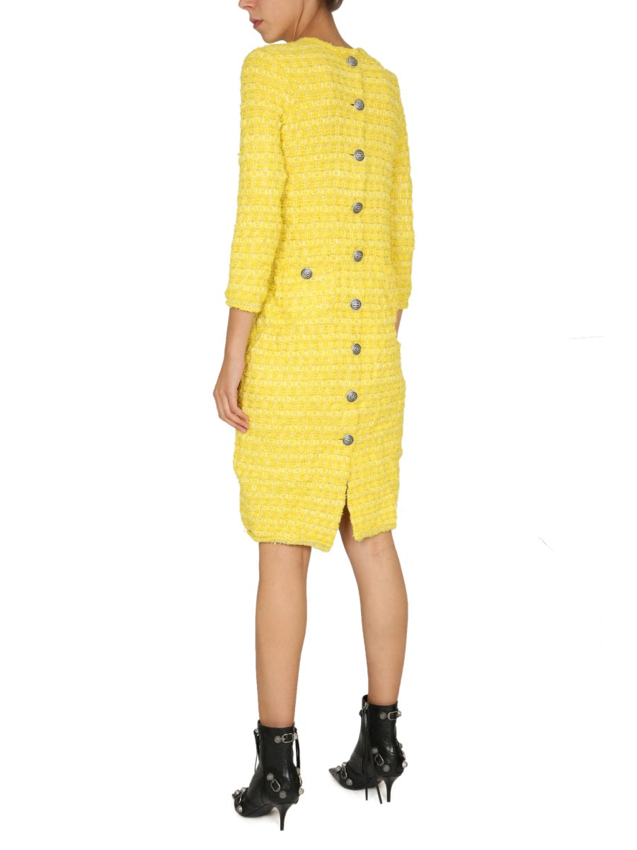 BACK-TO-FRONT SHORT DRESS
