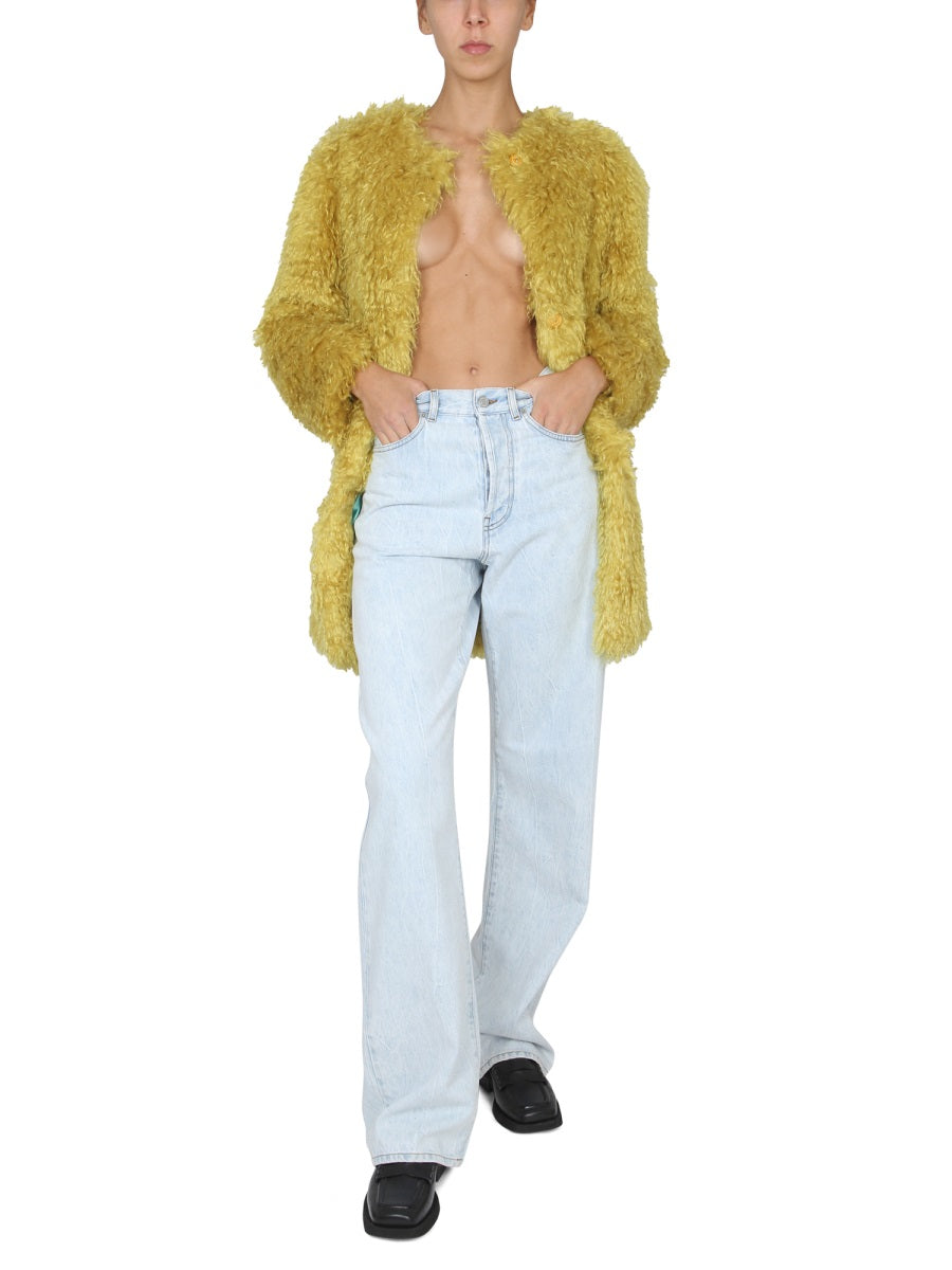 FAUX FUR COAT