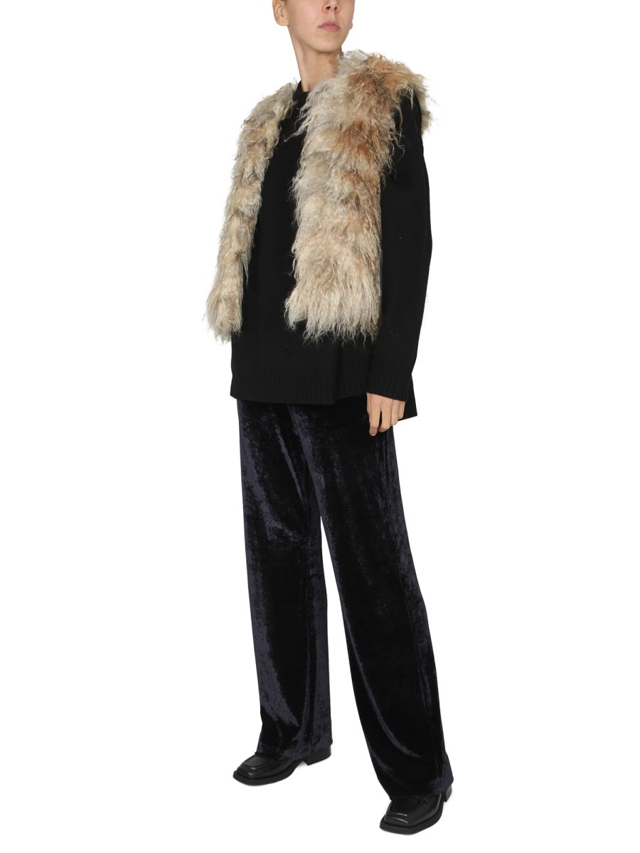 MOHAIR FUR VEST