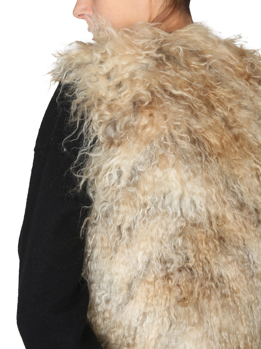 MOHAIR FUR VEST