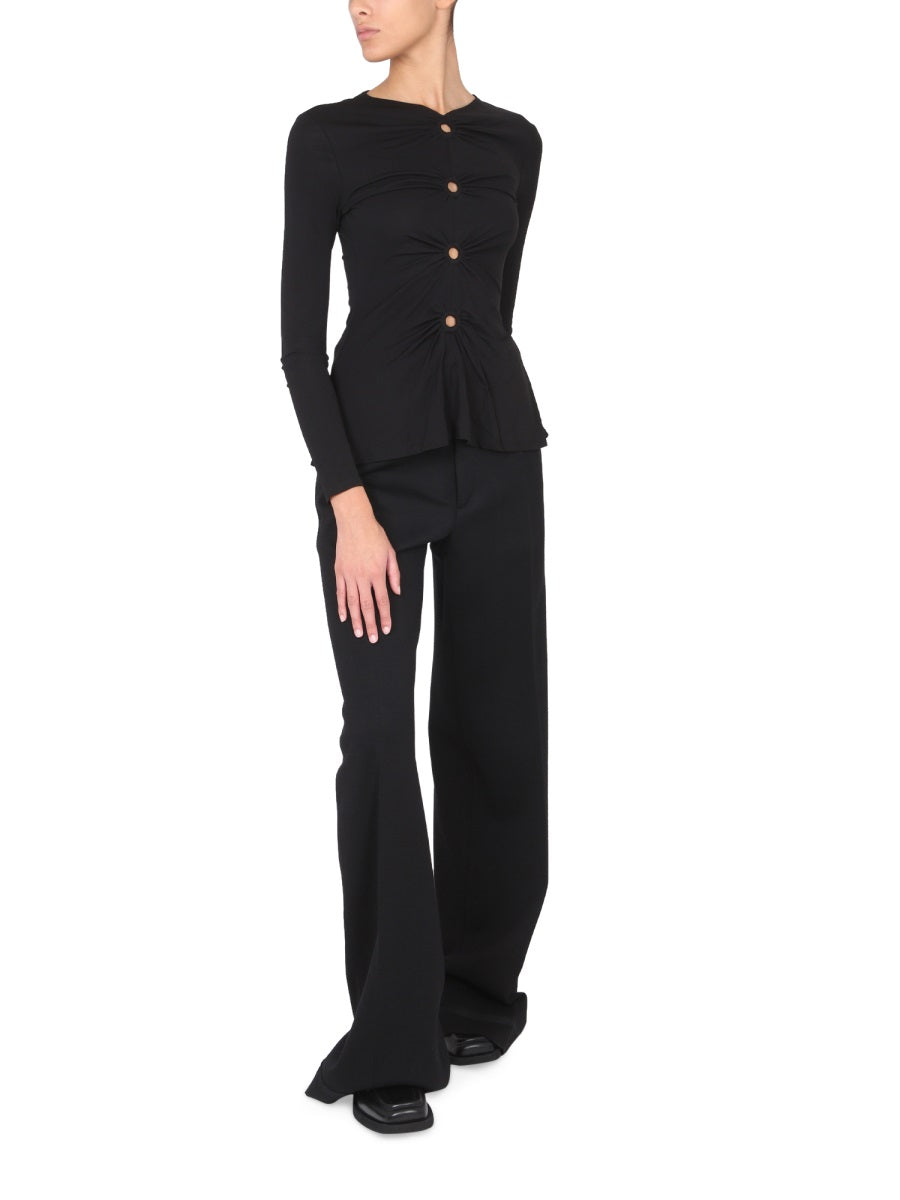 MATTE CREPE TOP