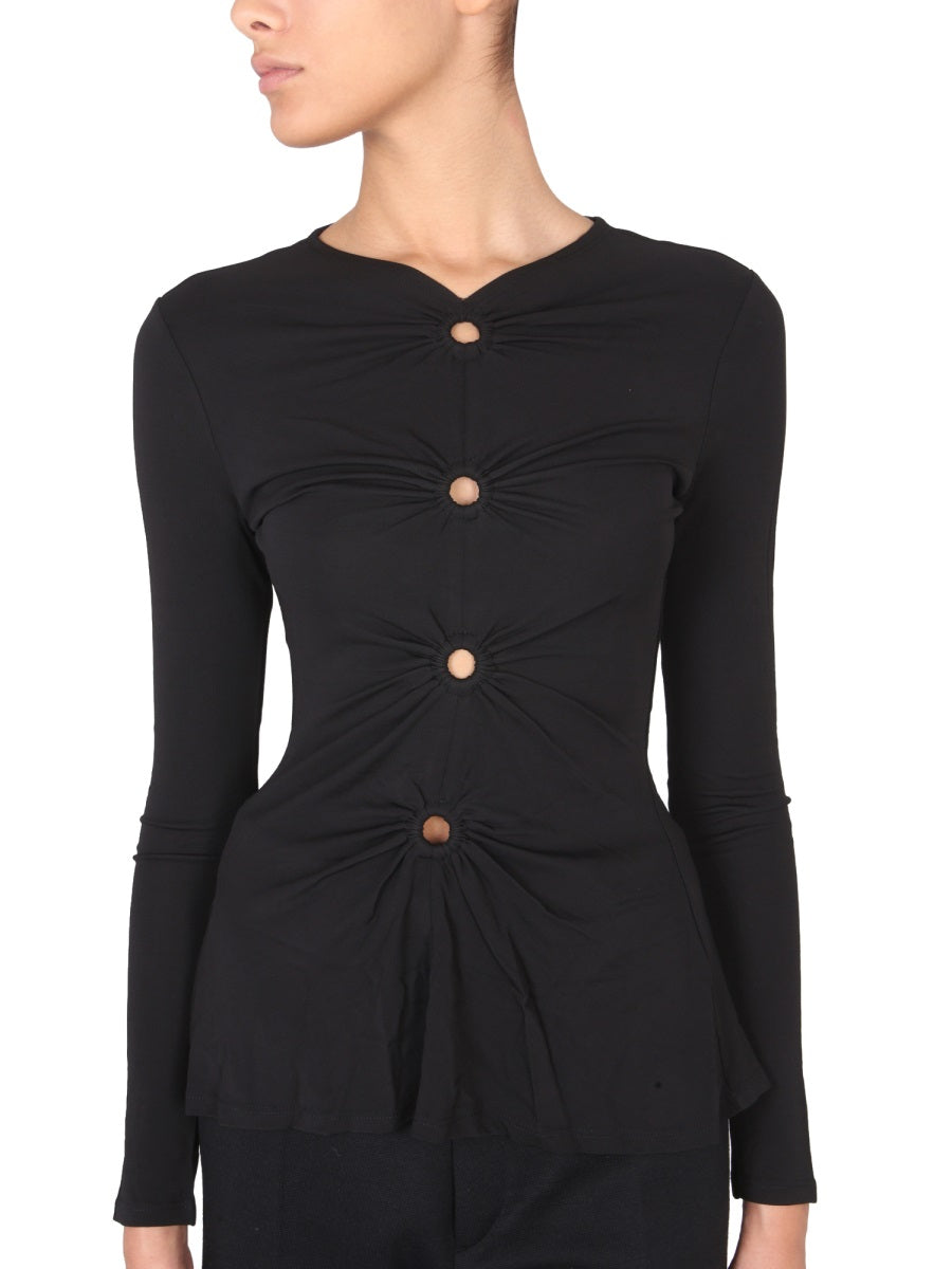 MATTE CREPE TOP