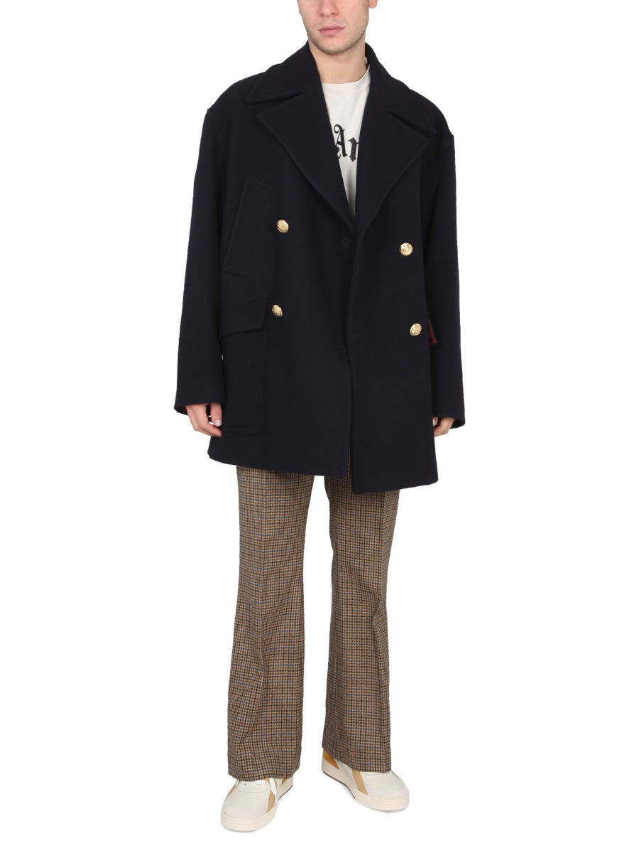 DOUBLE-BREASTED COAT