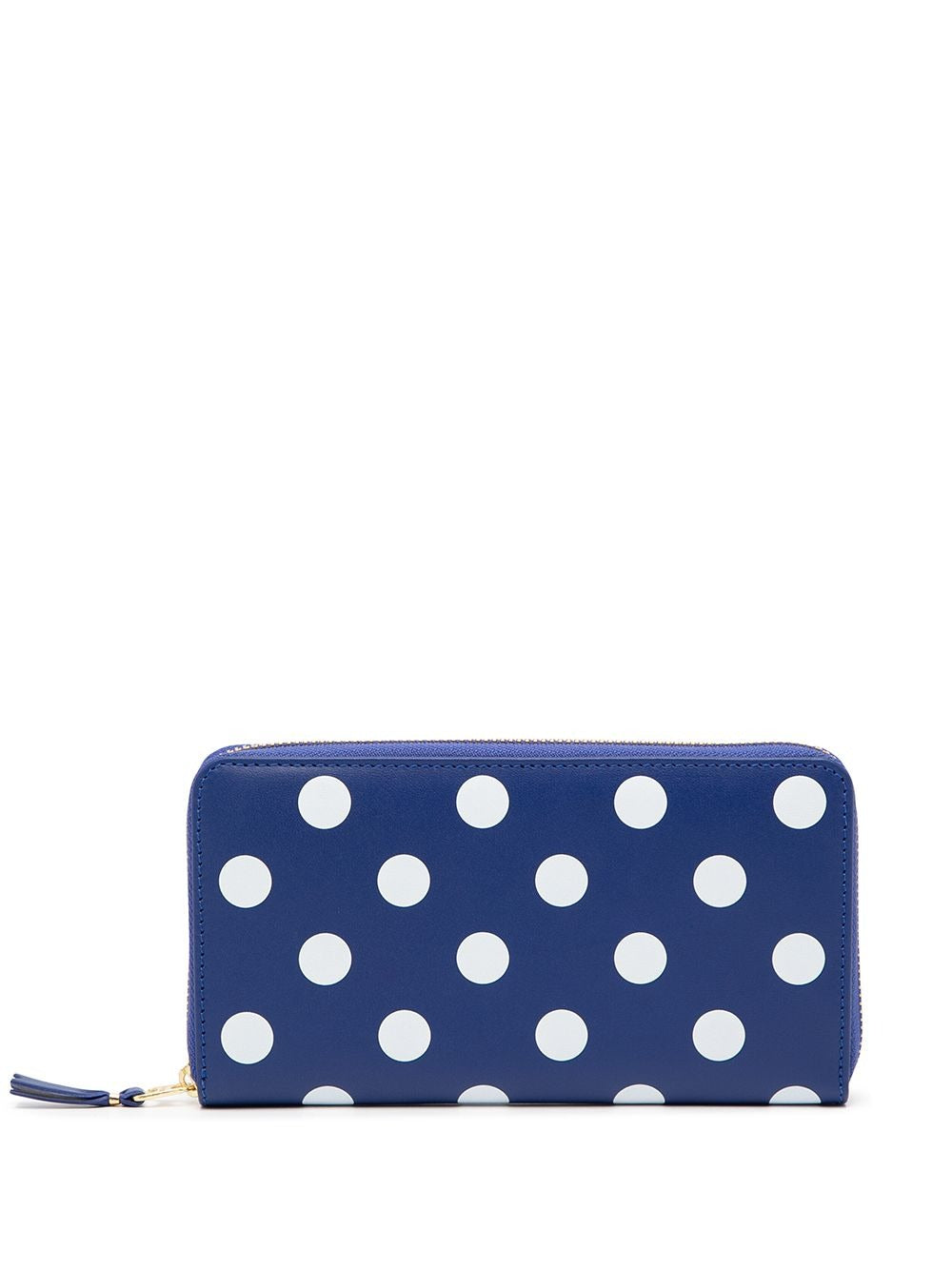 ZIPPED POLKA DOT LONG CLASSIC WALLET