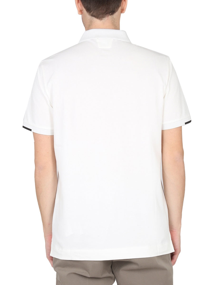 POLO WITH LOGO PATCH