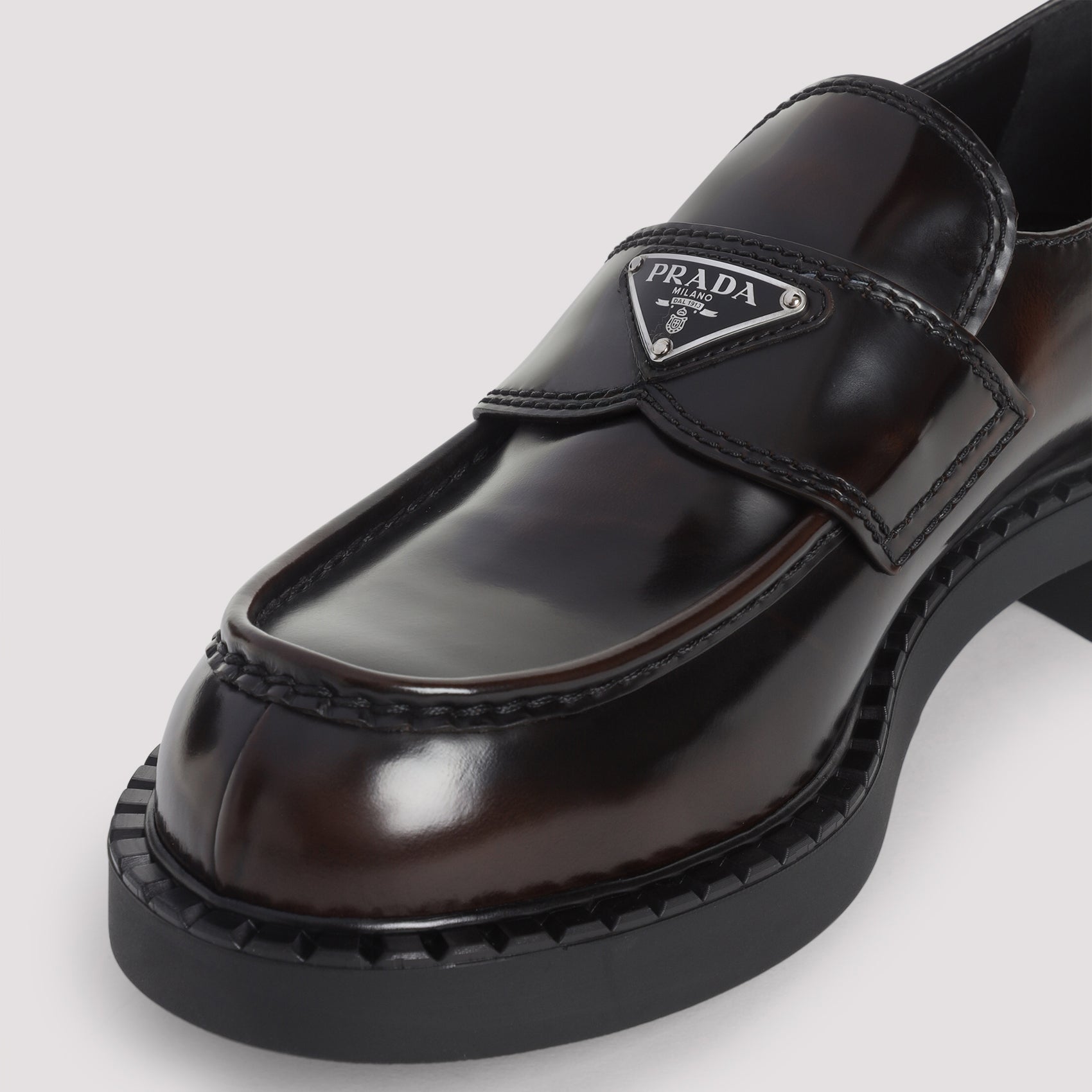 Chocolate Brushed Loafers