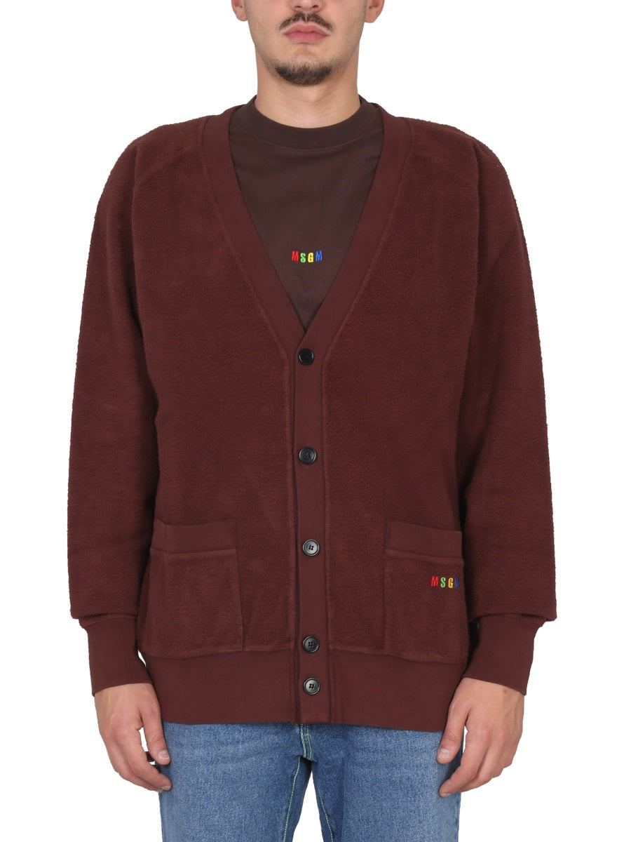 V-NECK CARDIGAN