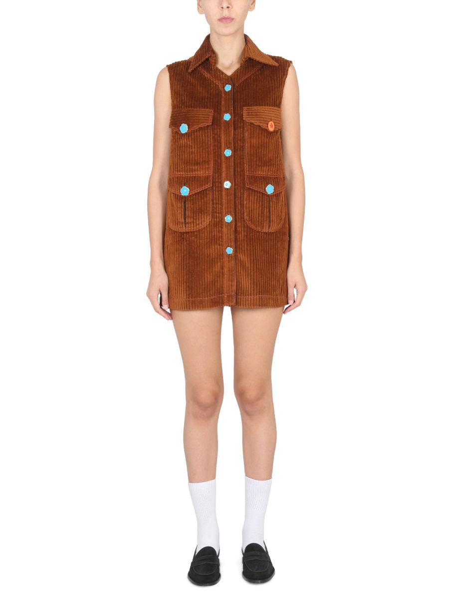 CORDUROY DRESS