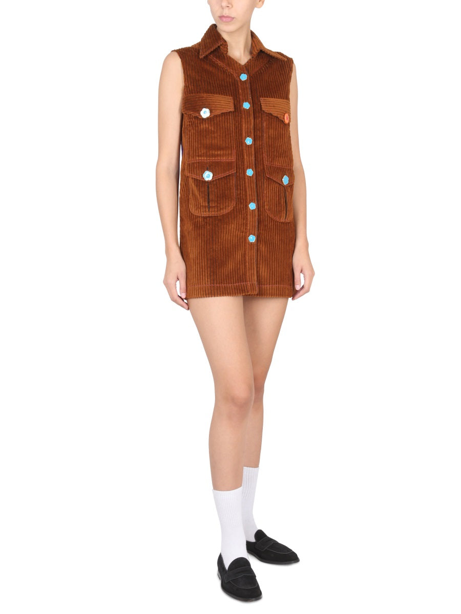 CORDUROY DRESS