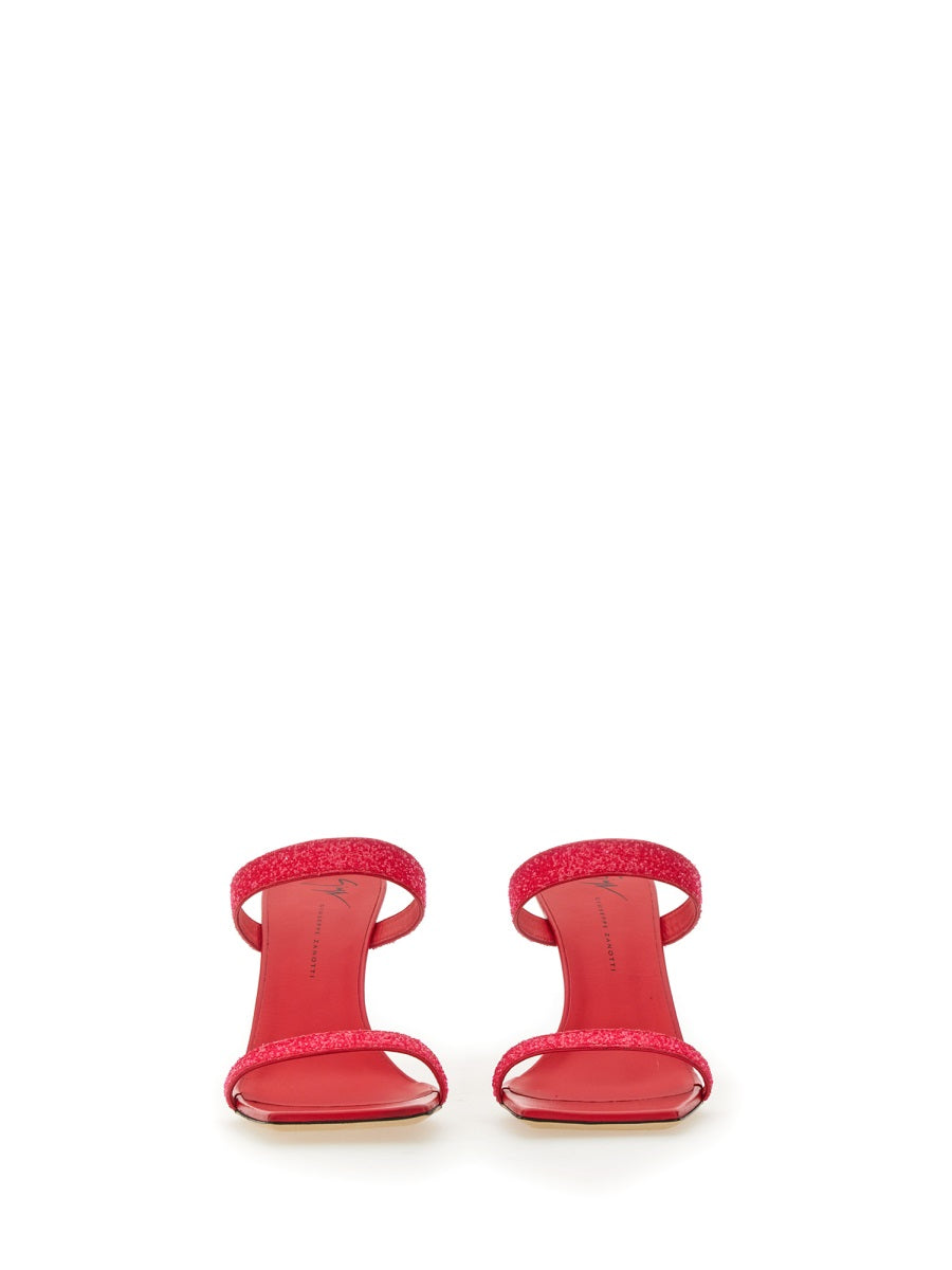MULES WITH GLITTER