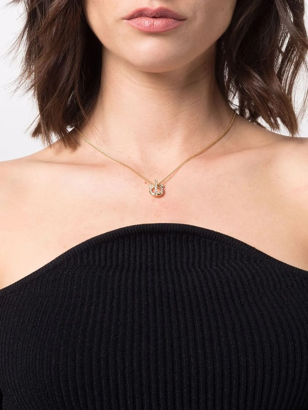 GANCINI 3D CRYSTALS NECKLACE