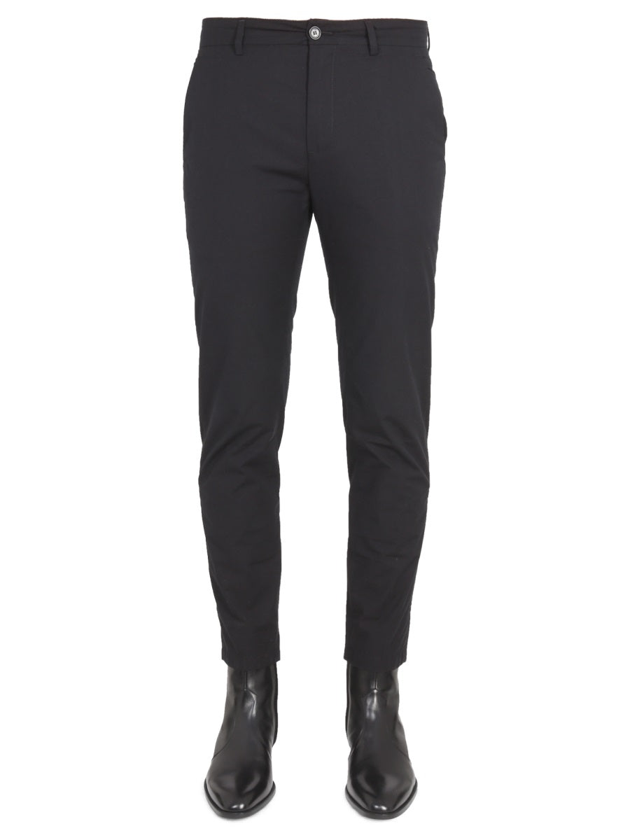 PANTS WITH LOGO PATCH