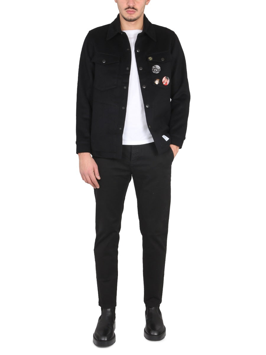 JACKET WITH PINS