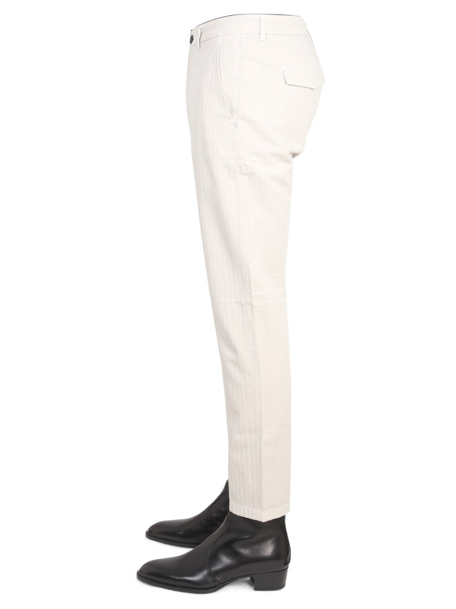 PANTS WITH LOGO PATCH