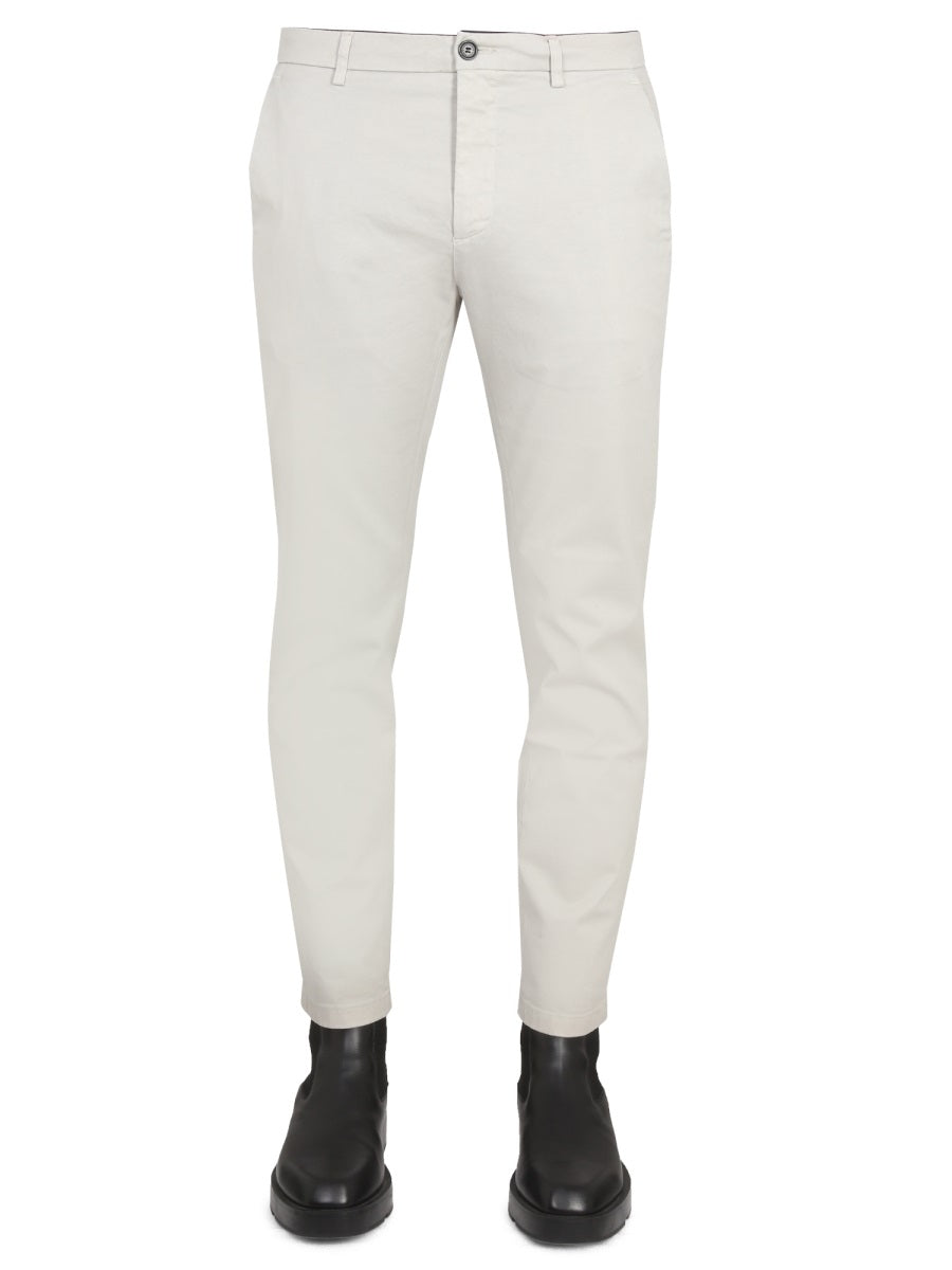 PANTS WITH LOGO PATCH
