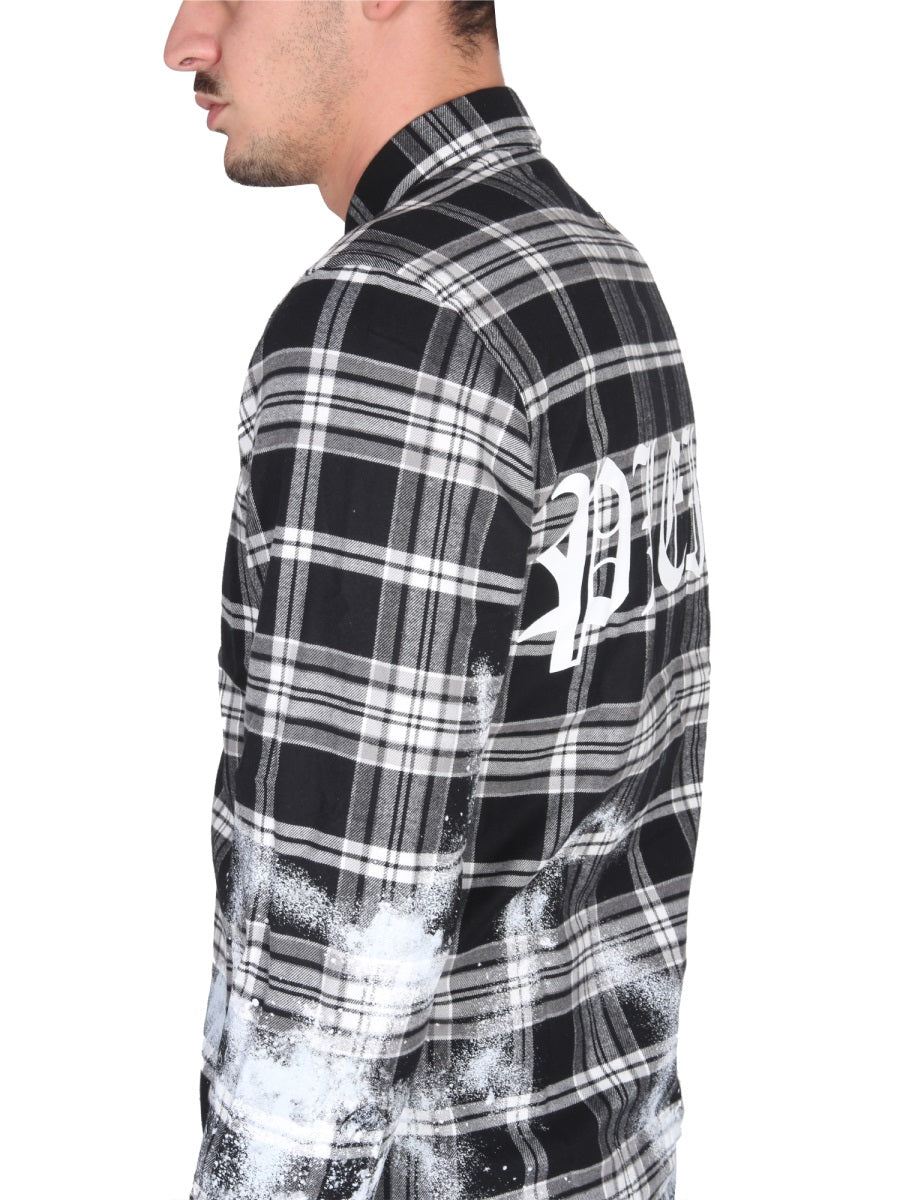 TARTAN PATTERN SHIRT