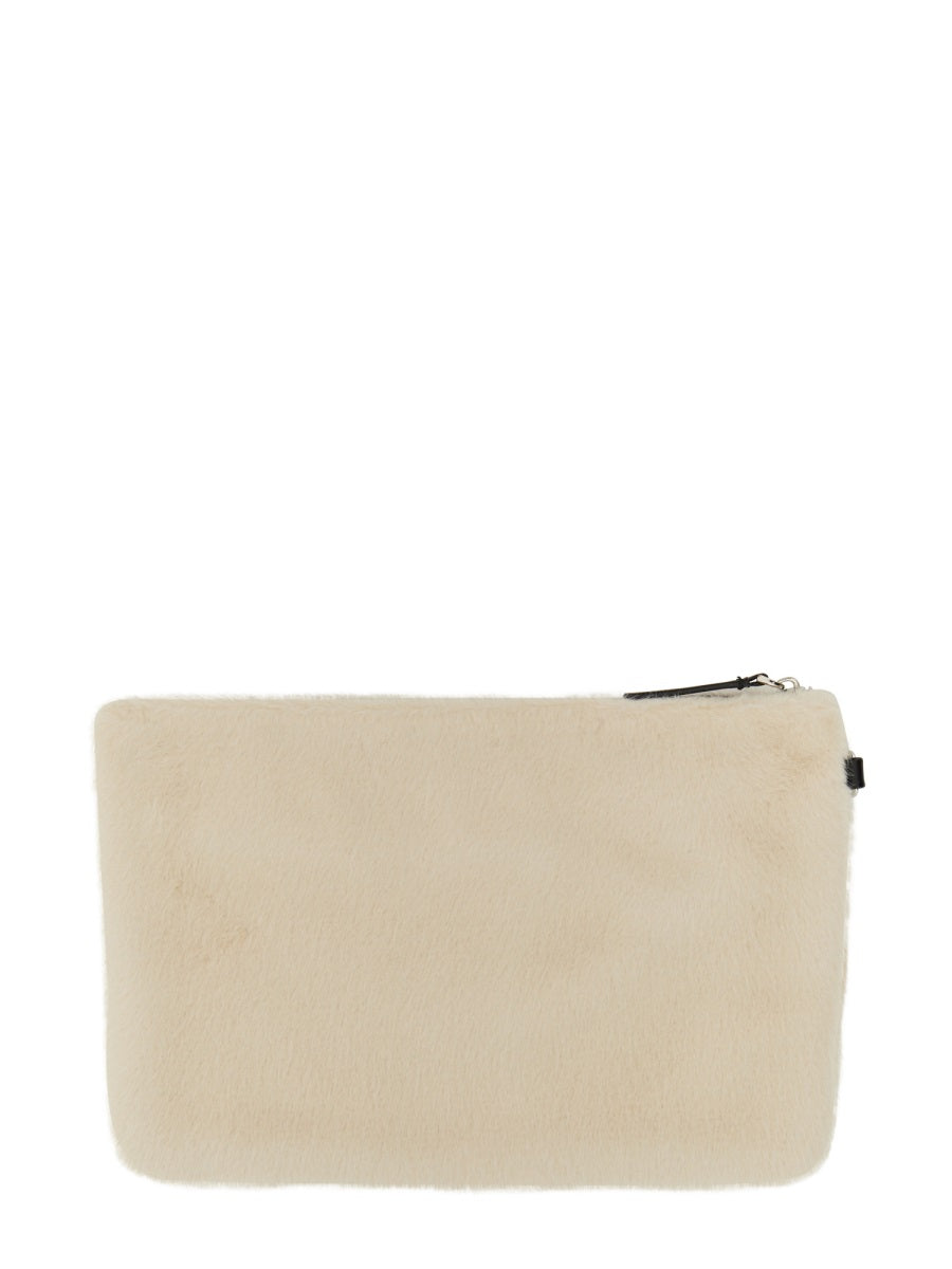 CLUTCH BAG WITH LOGO